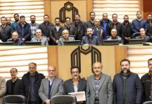 گزارش تصویری مراسم تجلیل از سه نیروی تازه بازنشسته حراست